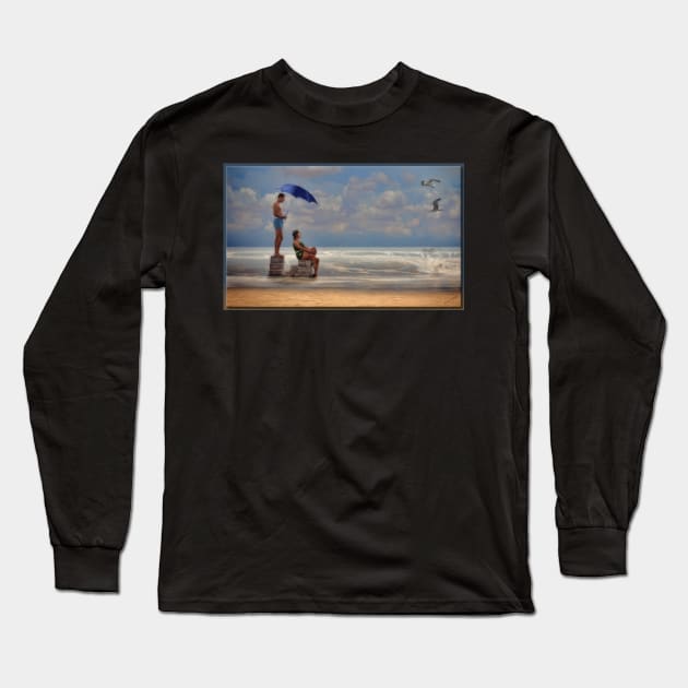 At The Beach Long Sleeve T-Shirt by rgerhard